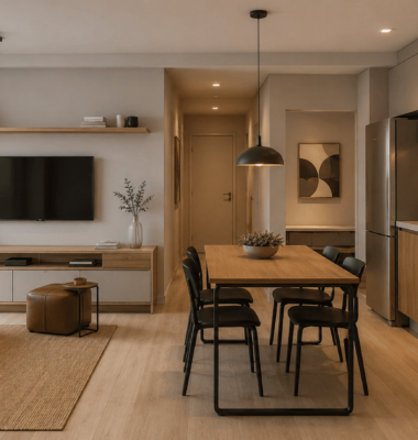 Saiba como unir conforto e praticidade em um apartamento funcional