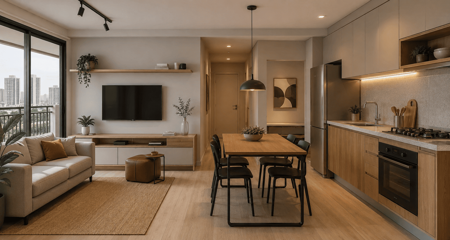 Saiba como unir conforto e praticidade em um apartamento funcional